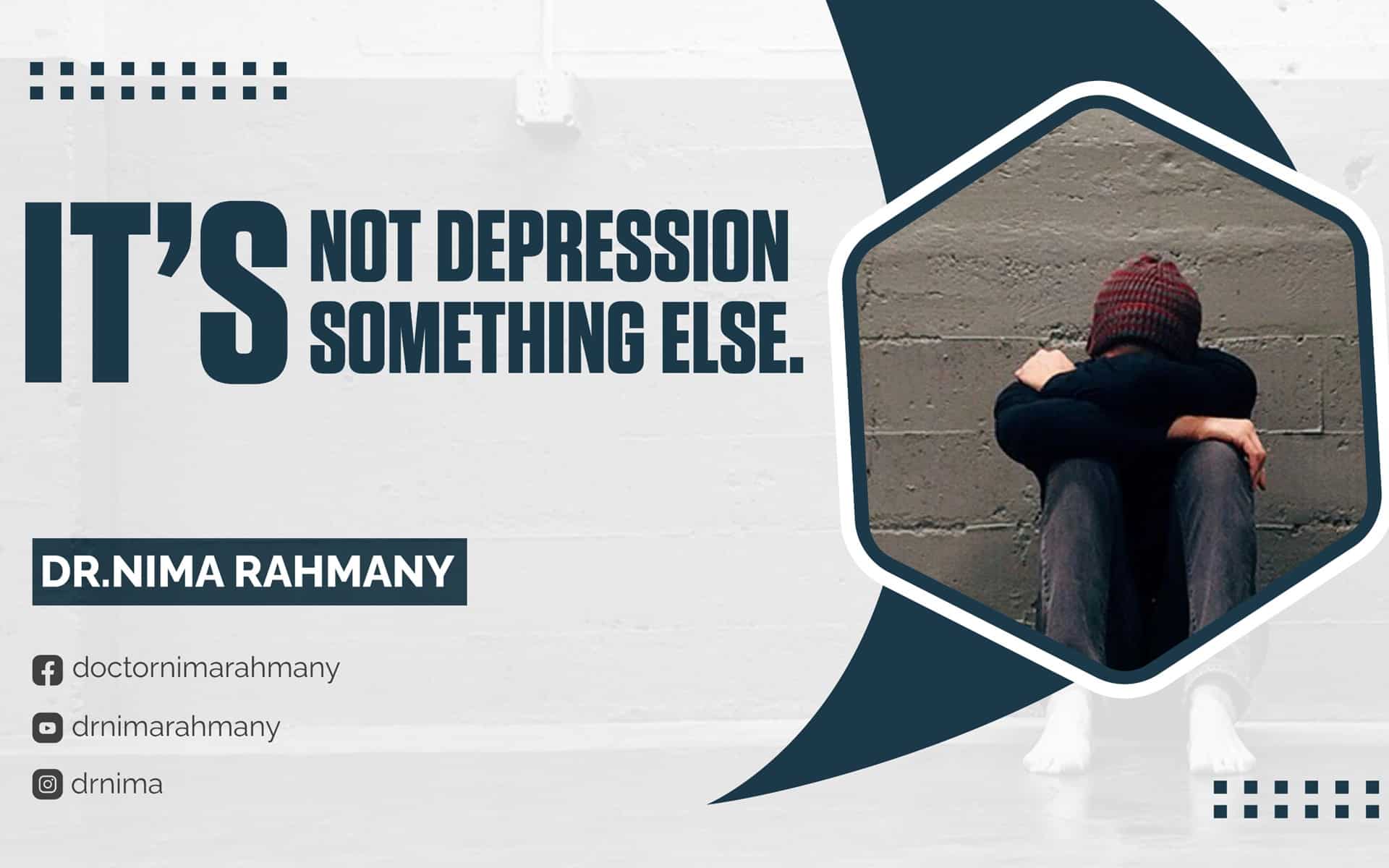 Thumbnail for It’s Not Depression. It’s Something Else