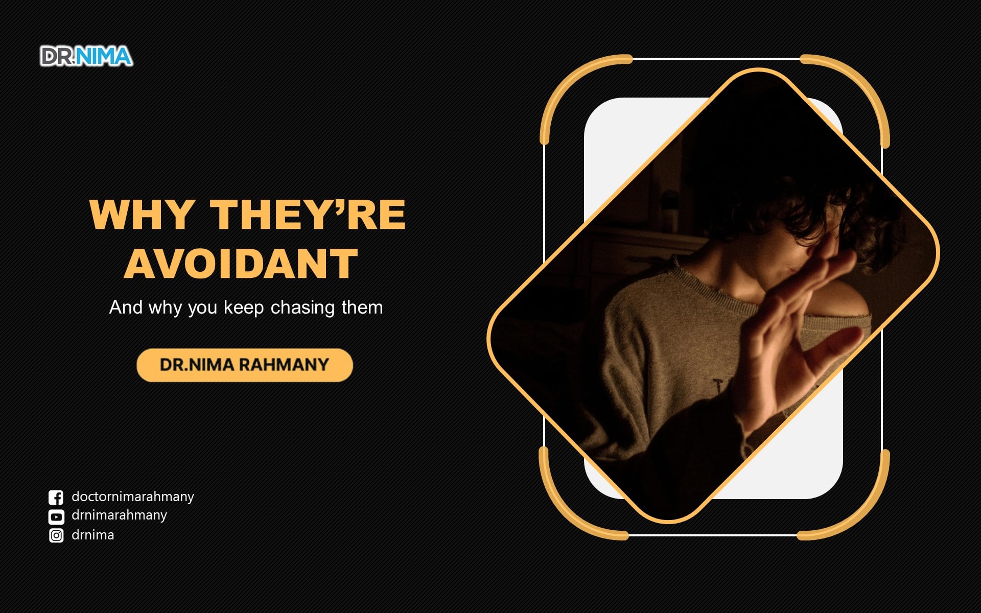 Thumbnail for the blog - why they're avoidant